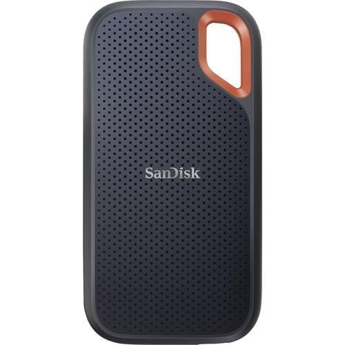 SanDisk Extreme® Portable 2 TB Externe SSD-Festplatte 6.35 cm (2.5 Zoll) USB 3.2 Gen 2 (USB 3.1) Schwarz, Orange SDSSDE61-2T00-G25