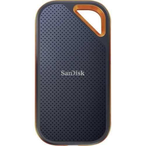 SanDisk Extreme® Pro Portable 2 TB Externe SSD-Festplatte 6.35 cm (2.5 Zoll) USB 3.2 Gen 2 (USB 3.1) Schwarz, Orange SDSSDE81-2T00-G25