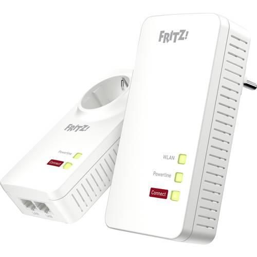 AVM FRITZ!Powerline 1260 WLAN Set Powerline WLAN Network Kit 20002795 1200 MBit/s