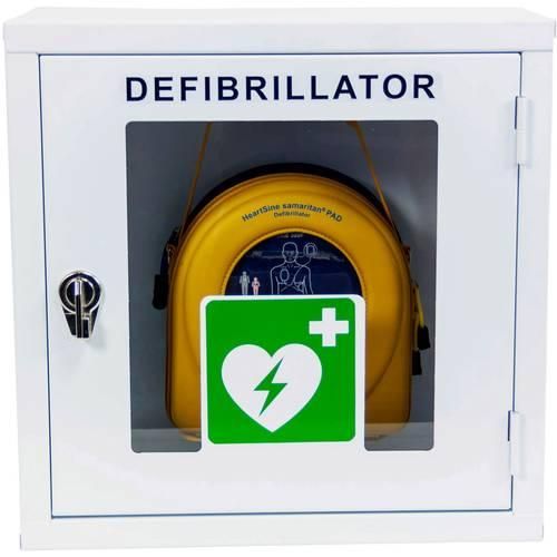 HeartSine samaritan® PAD350P + AI-040-BM-AKL Defibrillator Innenbereich inkl. Wandkasten