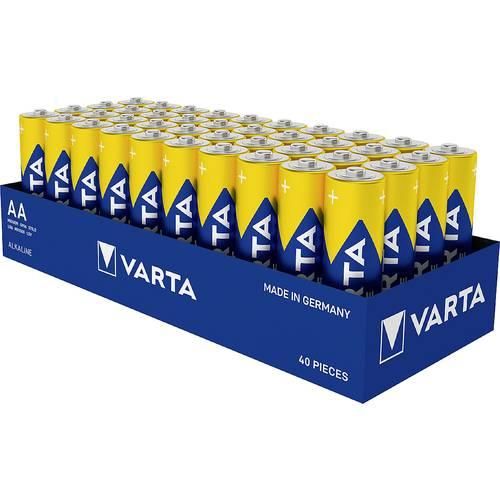 Varta LONGLIFE Power Mignon (AA)-Batterie Alkali-Mangan 1.5 V 40 St.