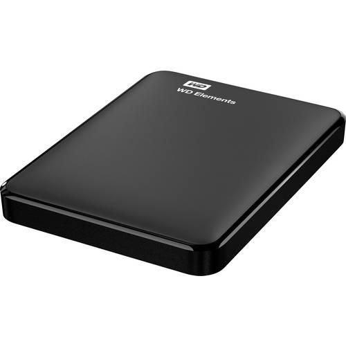 WD Elements 1 TB Externe Festplatte 6.35 cm (2.5 Zoll) USB 3.2 Gen 1 (USB 3.0) Schwarz WDBUZG0010BBK-WESN