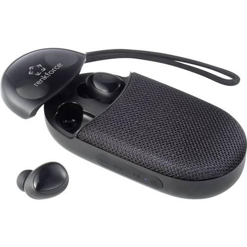 Renkforce RF-TWS-610 In Ear Kopfhörer Bluetooth® Schwarz Headset