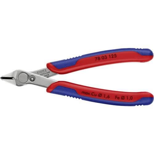 Knipex Super-Knips 78 03 125 Elektronik- u. Feinmechanik Printzange ohne Facette 125 mm