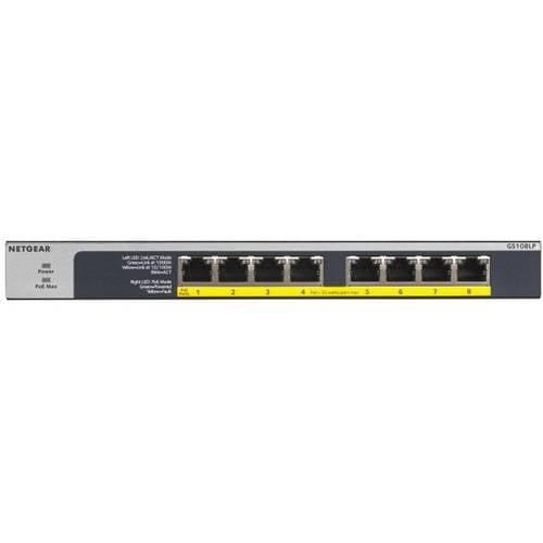 NETGEAR GS108LP-100EUS Netzwerk Switch RJ45 8 Port PoE-Funktion