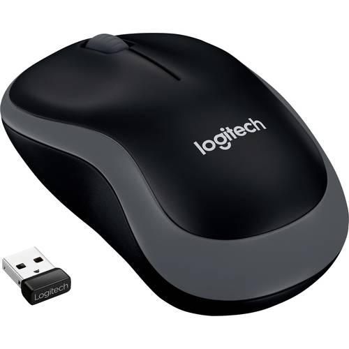 Logitech M185 Maus Funk Optisch Grau 2 Tasten 1000 dpi