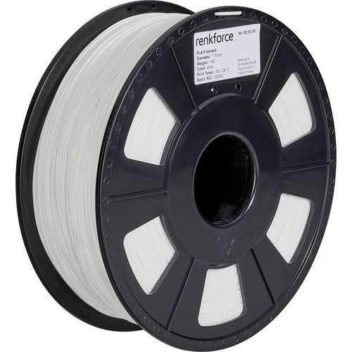 Renkforce RF-4511190 Filament PLA 1.75 mm 1000 g Weiß 1 St.