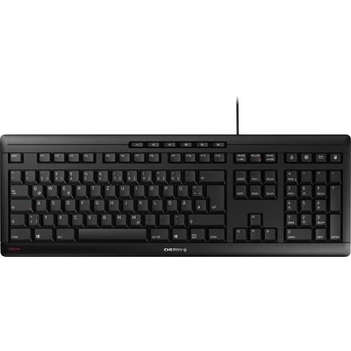 CHERRY Stream USB Tastatur Deutsch, QWERTZ Schwarz