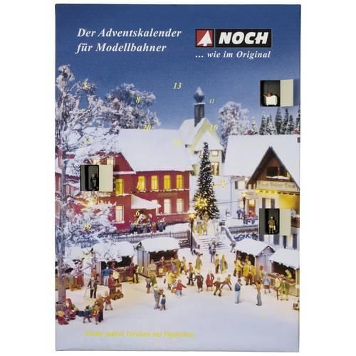 NOCH H0 Figuren-Adventskalender Bemalt