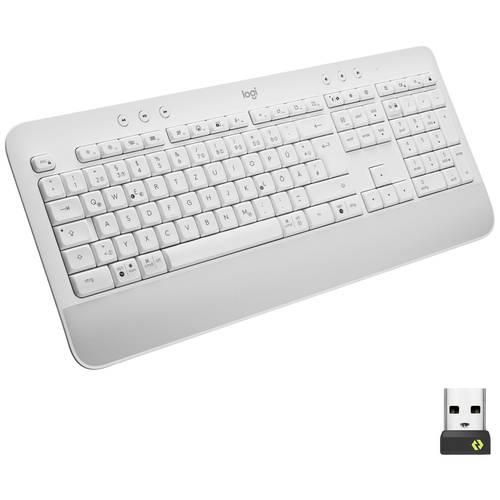 Logitech Signature K650 Bluetooth®, Funk Tastatur Deutsch, QWERTZ Graphit Spritzwassergeschützt