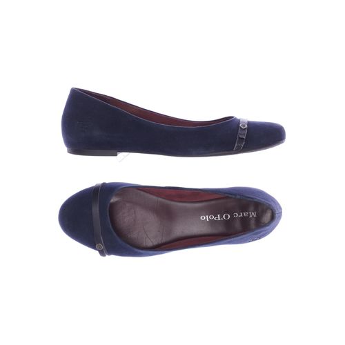 Marc O Polo Damen Ballerinas, marineblau, Gr. 5