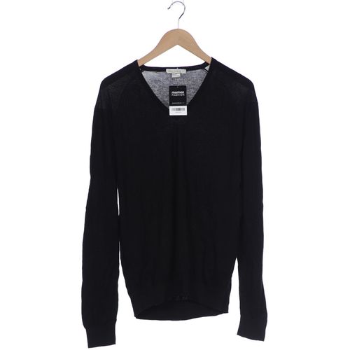 John Smedley Herren Pullover, schwarz, Gr. 52