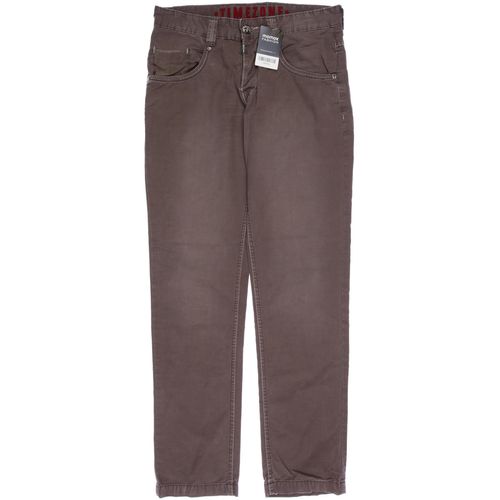 Timezone Herren Jeans, braun, Gr. 31