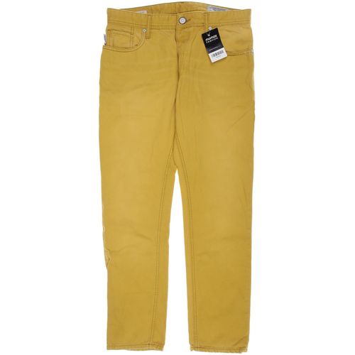 Jack & Jones Herren Jeans, gelb, Gr. 32