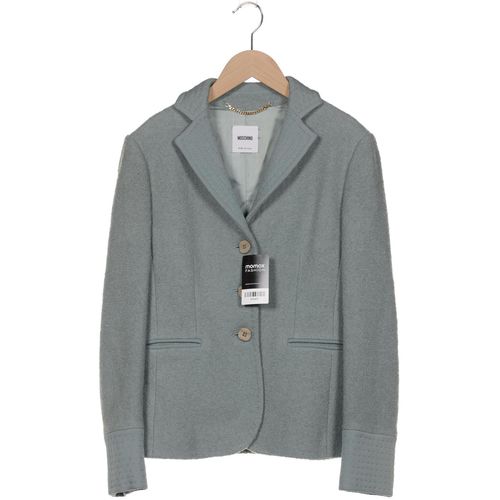 Moschino Damen Jacke, türkis, Gr. 38