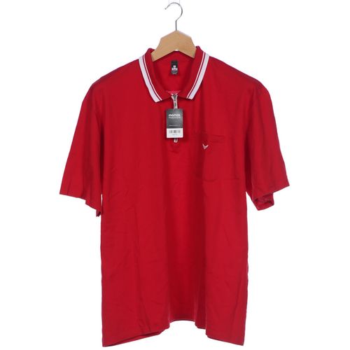 Trigema Herren Poloshirt, rot, Gr. 60