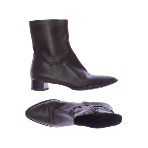 Jil Sander Damen Stiefelette, braun, Gr. 38.5