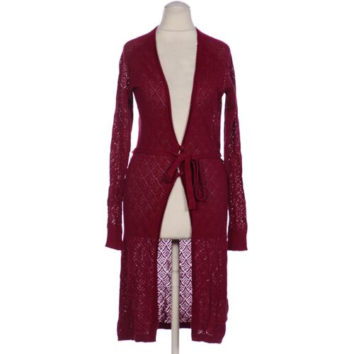 King Louie Damen Strickjacke, bordeaux, Gr. 36