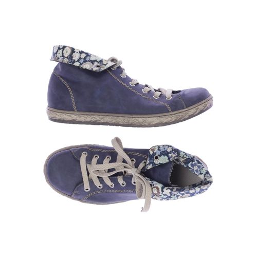 Rieker Damen Sneakers, blau, Gr. 39