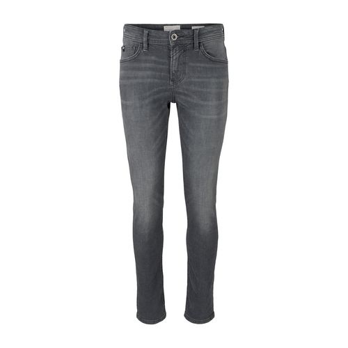 TOM TAILOR DENIM Herren TTPIERS SLIM Jeans, grau, Uni, Gr. 36/36