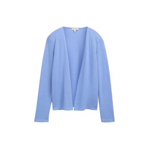 TOM TAILOR Damen Basic Cardigan, blau, Gr. S