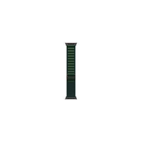 49 mm Alpine Loop, Uhrenarmband dunkelgrün/schwarz, Größe S