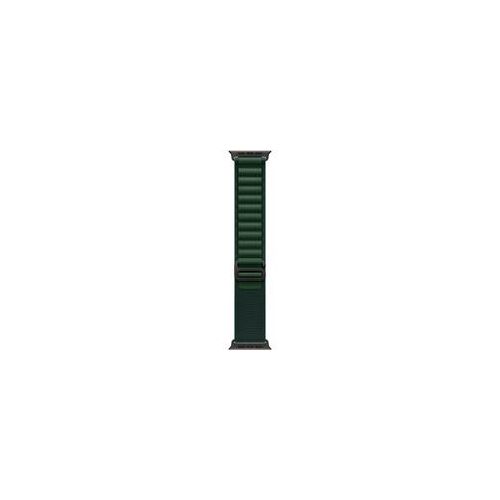 49 mm Alpine Loop, Uhrenarmband dunkelgrün/schwarz, Größe L