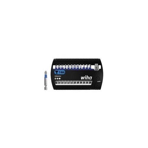 Bit-Satz XLSelector T-Bit 50mm, 13-teilig schwarz/blau, PH / TX / H