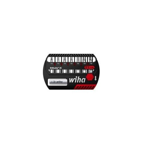 Bit-Satz BitBuddy TY-Bits 29mm, 8-teilig schwarz/rot, TORX