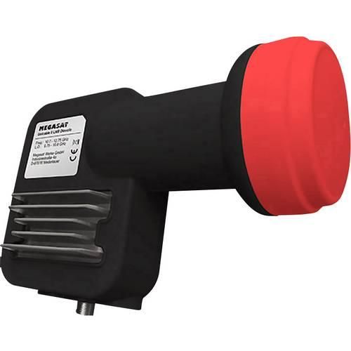 MegaSat II Diavolo Unicable-LNB Feedaufnahme: 40 mm Wetterschutz Schwarz, Rot