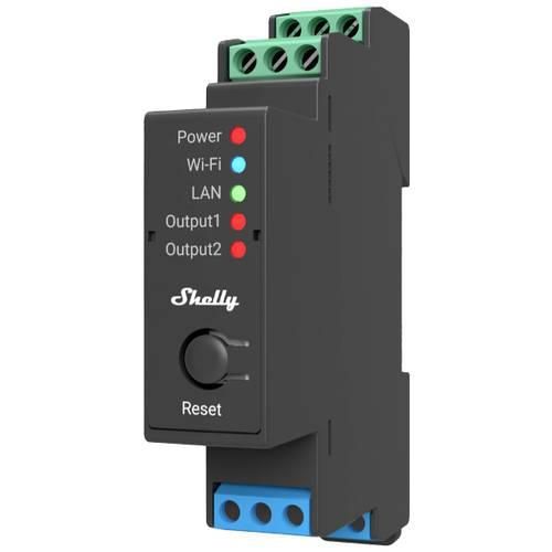 Shelly 2Pro Shelly Schaltaktor Bluetooth, Wi-Fi