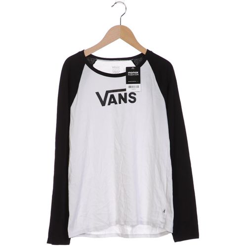 Vans Damen Langarmshirt, weiß, Gr. 38