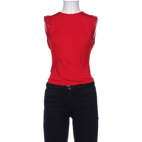 Versace Damen Top, rot, Gr. 36