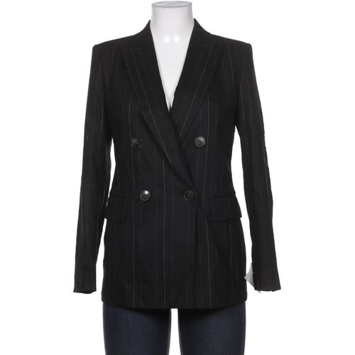 Massimo Dutti Damen Blazer, schwarz, Gr. 38