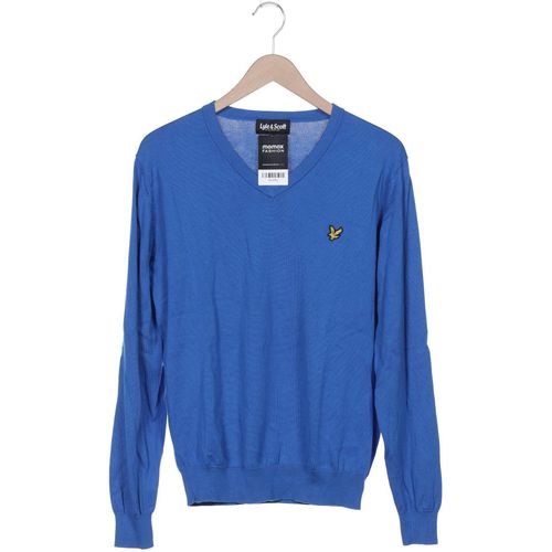 Lyle & Scott Herren Pullover, blau, Gr. 52