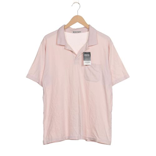 Burlington Herren Poloshirt, pink, Gr. 54