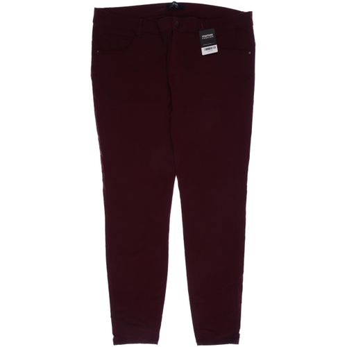 Zizzi Damen Jeans, bordeaux, Gr. 42