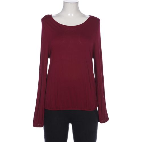 Lascana Damen Langarmshirt, bordeaux, Gr. 40