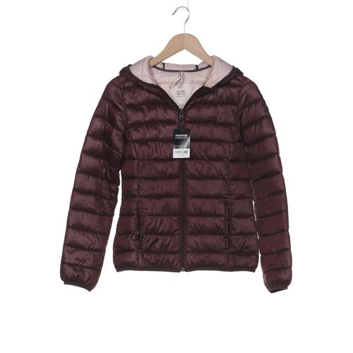 QS by s.Oliver Damen Jacke, bordeaux, Gr. 34