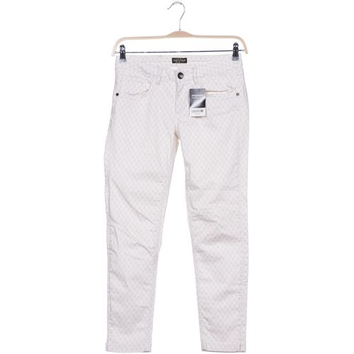 Soccx Damen Jeans, cremeweiß, Gr. 28