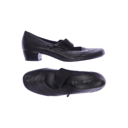 Gabor Damen Ballerinas, schwarz, Gr. 9.5