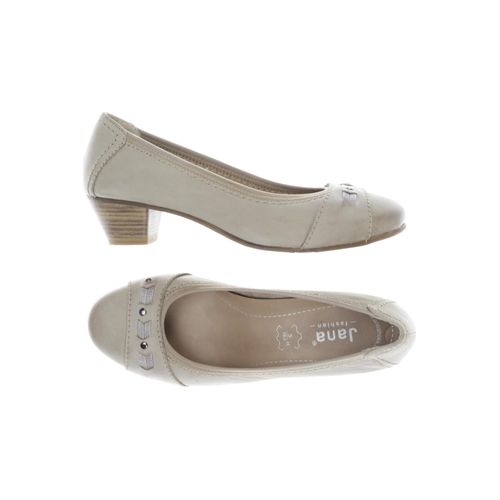 Jana Damen Pumps, grau, Gr. 38