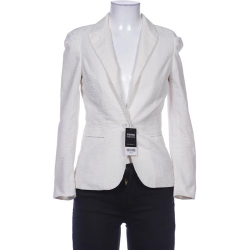 H&M Damen Blazer, cremeweiß, Gr. 34