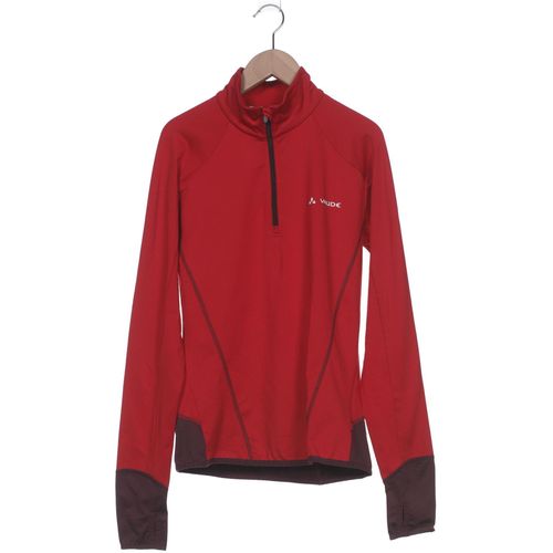 Vaude Damen Langarmshirt, rot, Gr. 38