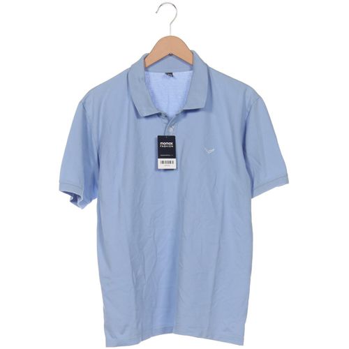 Trigema Herren Poloshirt, hellblau, Gr. 54