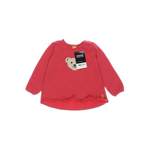 Steiff Damen Langarmshirt, rot, Gr. 80