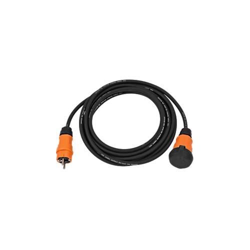 Brennenstuhl professionalLINE Verlängerungskabel VN 1110, 5 meter, Schutzkontakt-Stecker, IP44, ölbeständig, Gummi-Neopren, orange/schwarz