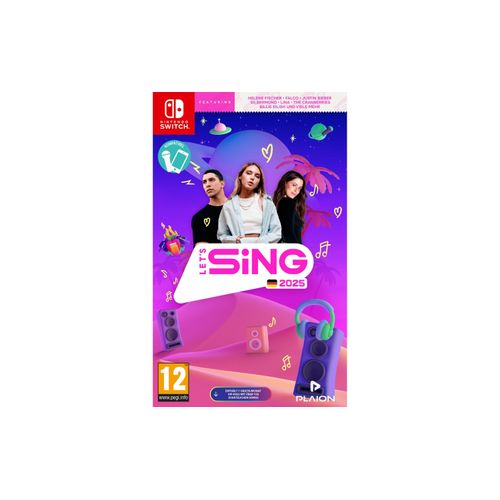 Spielesoftware »GAME Let's Sing 2025 German Version«, Nintendo Switch