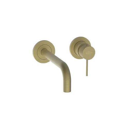 Wand-Waschtischmischer Comallo mit Wandeinbaukörper, Soft Brass - 93 224 70