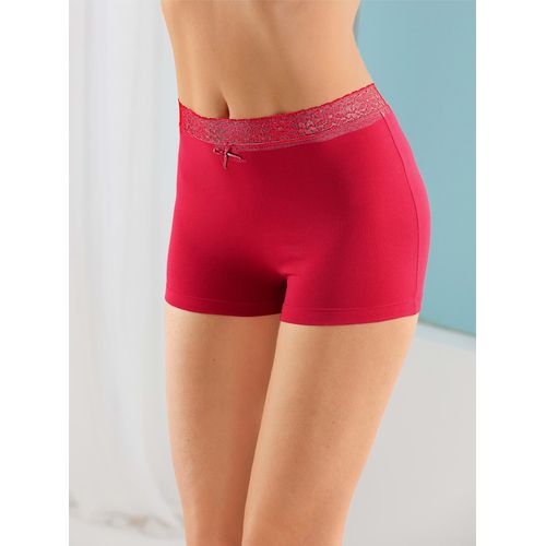 Panty WÄSCHEPUR Gr. 50, rot, Damen, 95% Baumwolle, 5% Elasthan, Unterhosen